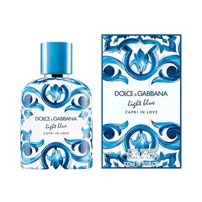 Dolce & Gabbana Light Blue Capri In Love 3.4 Oz Edp Men