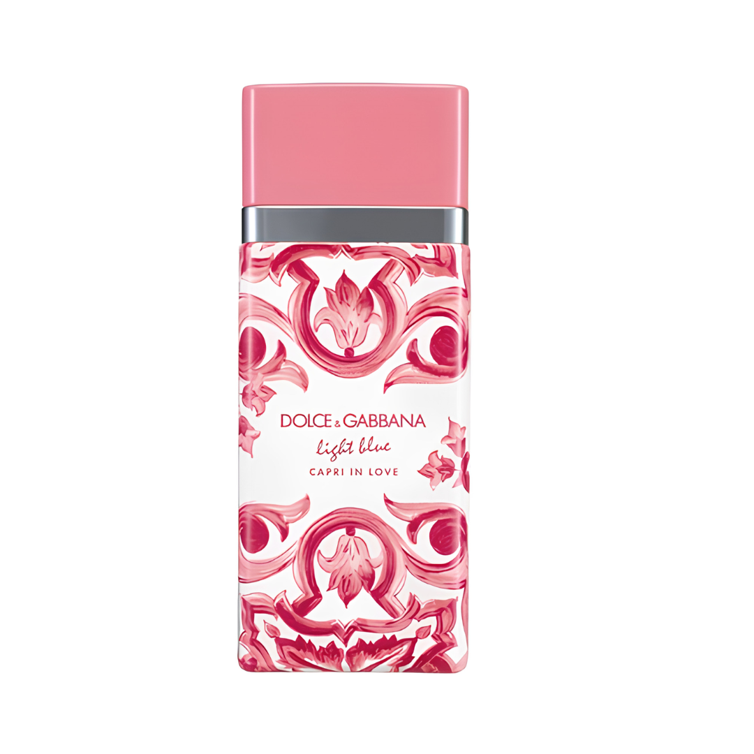 Dolce & Gabbana Light Blue Capri In Love  Pink 3.4 Oz Edp Women