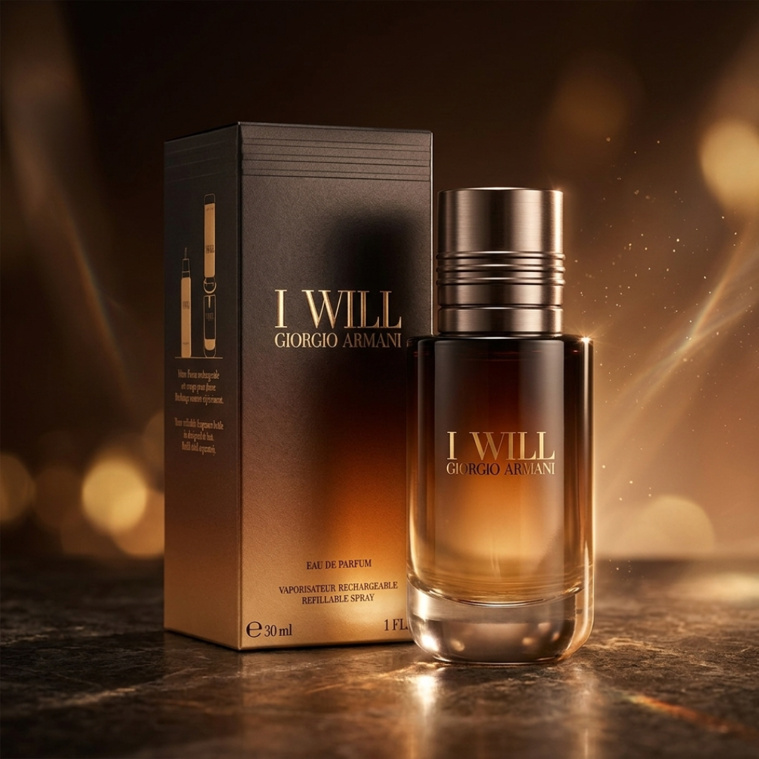 Giorgio Armani I Will 3.4 Oz Edp Men