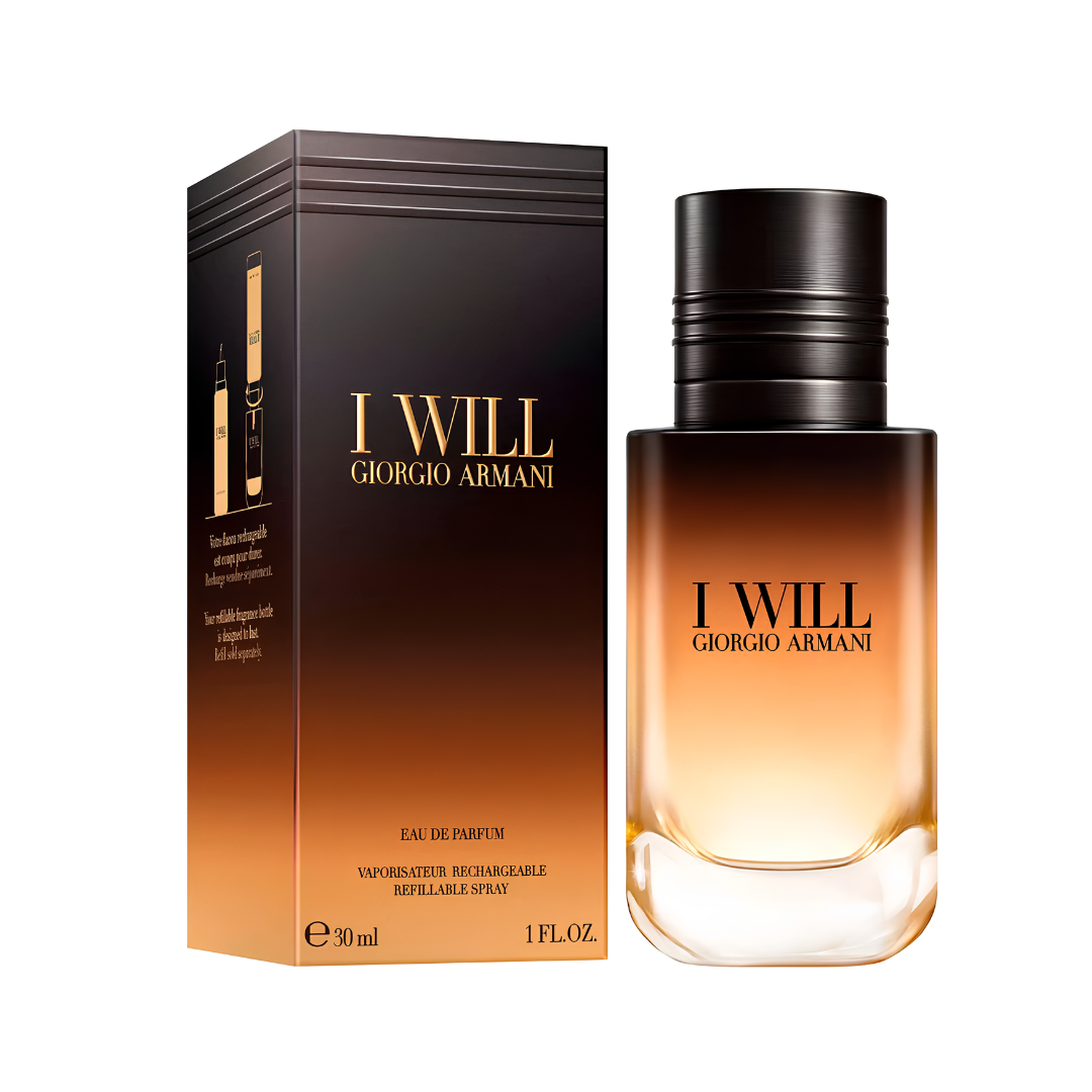 Giorgio Armani I Will 3.4 Oz Edp Men
