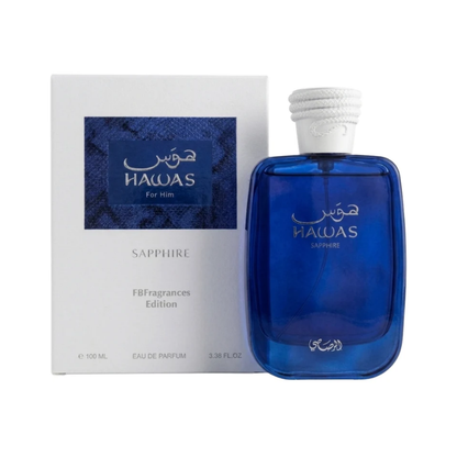 Rasasi Hawas Sapphire 3.4 Oz Edp Men