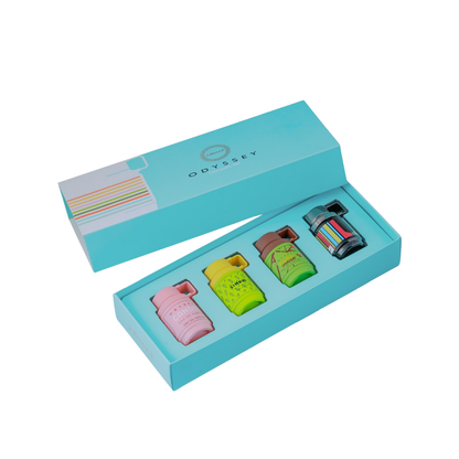 Armaf Set Odyssey Discover Mini Candee 12 Ml Edp + Spectra 12 Ml Edp + Limoni 12 Ml Edp + Dubai Chocolate 12 Ml Edp Unisex