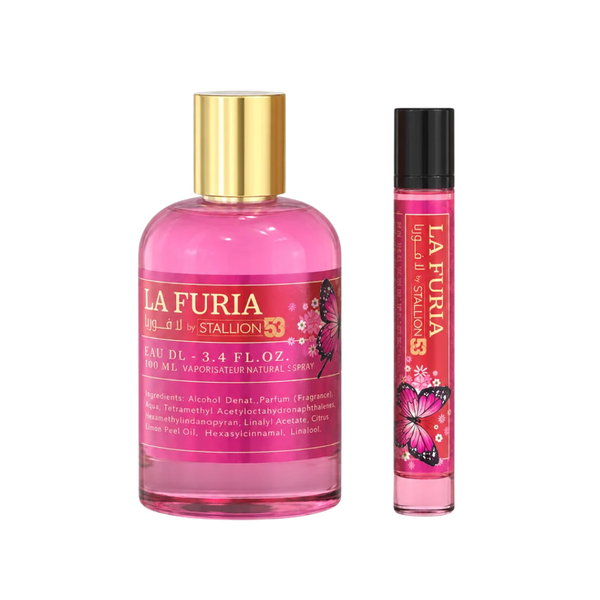 Emper La Furia By Stallion 53 3.4 Oz Edp + 0.68 Oz Edp Women