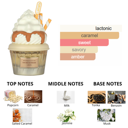 Lattafa Give Me Gourmand Whipped Pleasure 2.5 Oz Edp Unisex