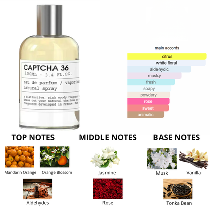 Emper Captcha 36 3.4 Oz Edp Men