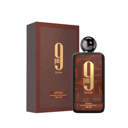 Afnan 9 Pm Elixir Parfum 3.4 Oz Men