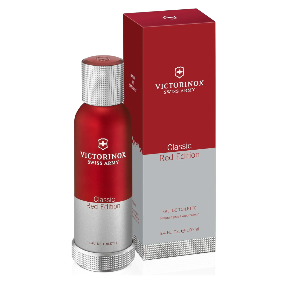 Victorinox Swiss Army Red 3.4 Oz Edt Men