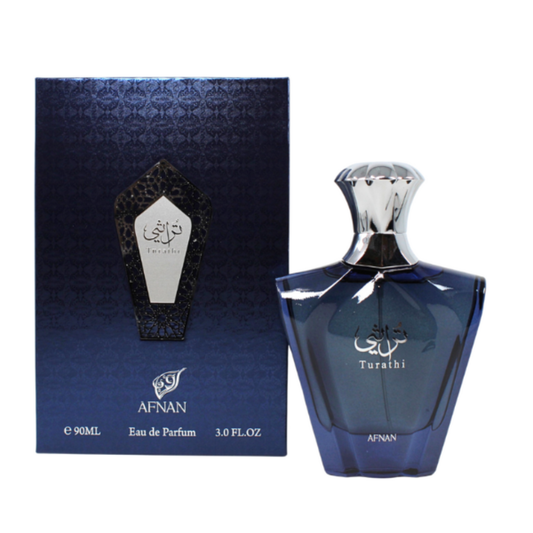 Afnan Turathi Blue 3.0 Oz EDP for Men