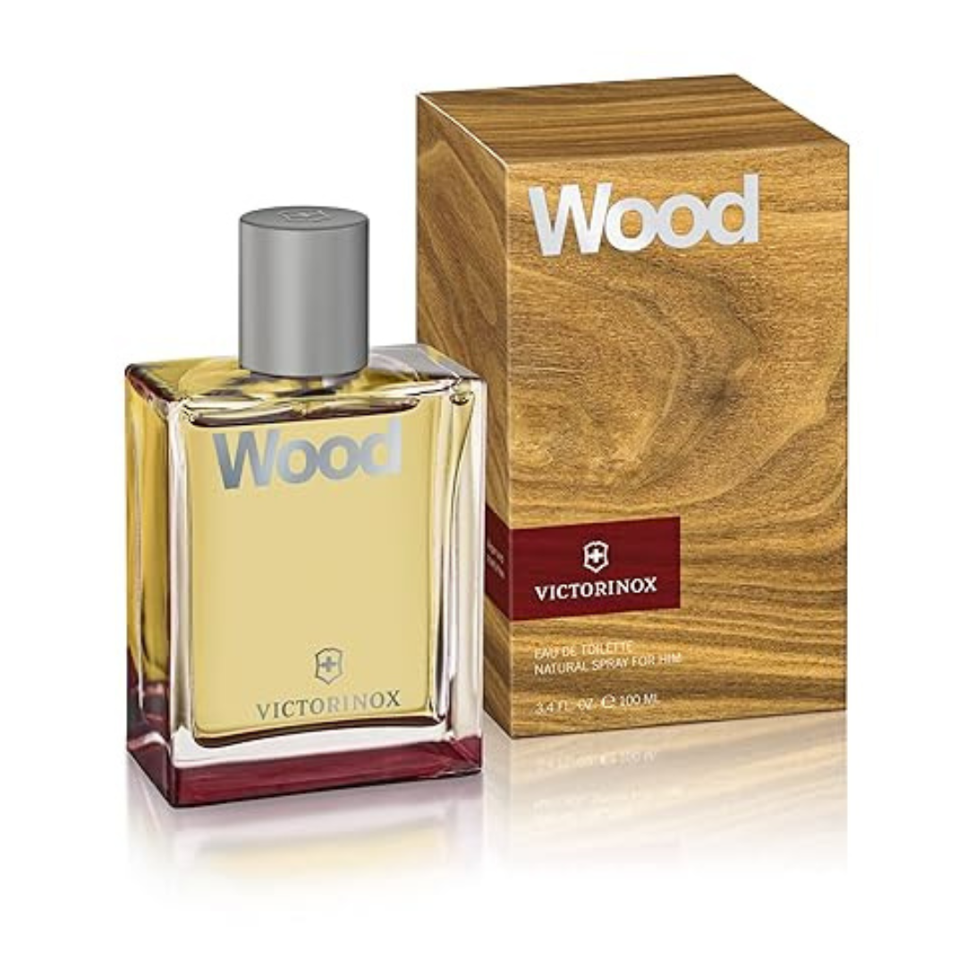 Victorinox Swiss Army Wood 3.4 Oz Edt Men