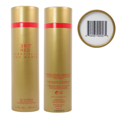 Perry Ellis 360 Red 3.3 Oz Edp Women