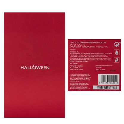 Jesus Del Pozo Halloween Man Rock On 4.2 Oz Edt Men