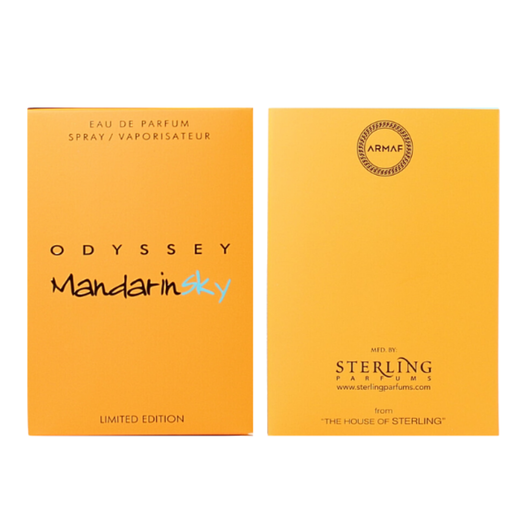 Armaf Odyssey Mandarin 3.4 Oz EDP for Men