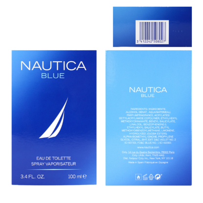 Nautica Blue 3.4 Oz EDT for Men