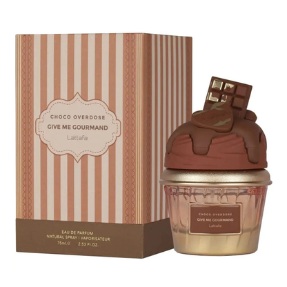 Lattafa Give Me Gourmand Choco Overdose 2.5 Oz Edp Unisex