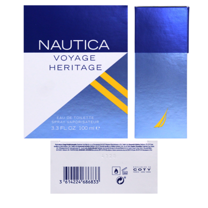 Nautica Voyage Heritage 3.4 Oz Edt Men