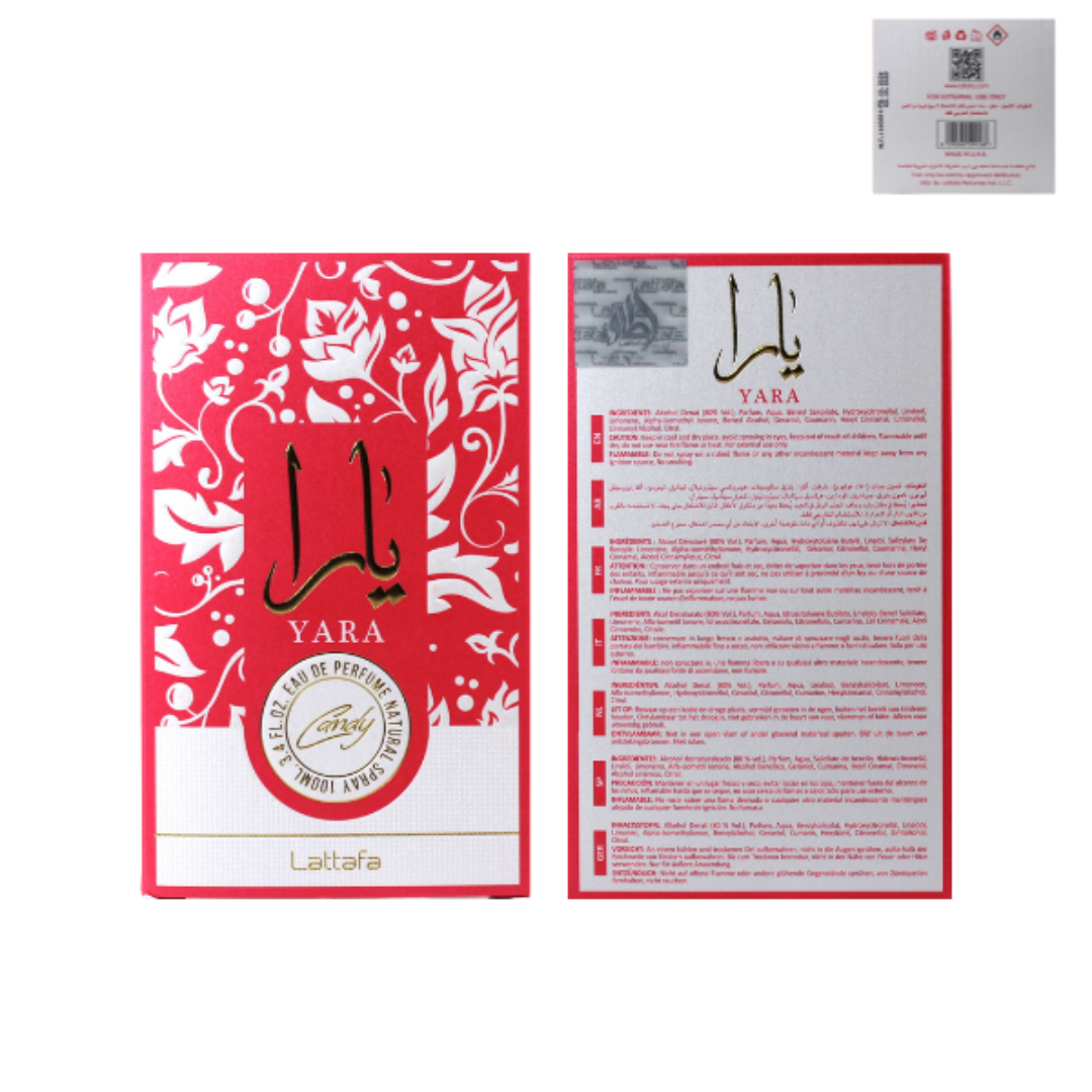 Lattafa Yara Candy 3.4 Oz Edp Women