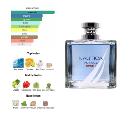 Nautica Voyage Sport 3.4 Oz for Men