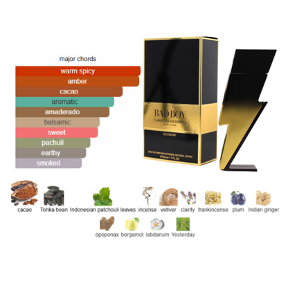 Carolina Herrera Bad Boy Extreme Edp Men