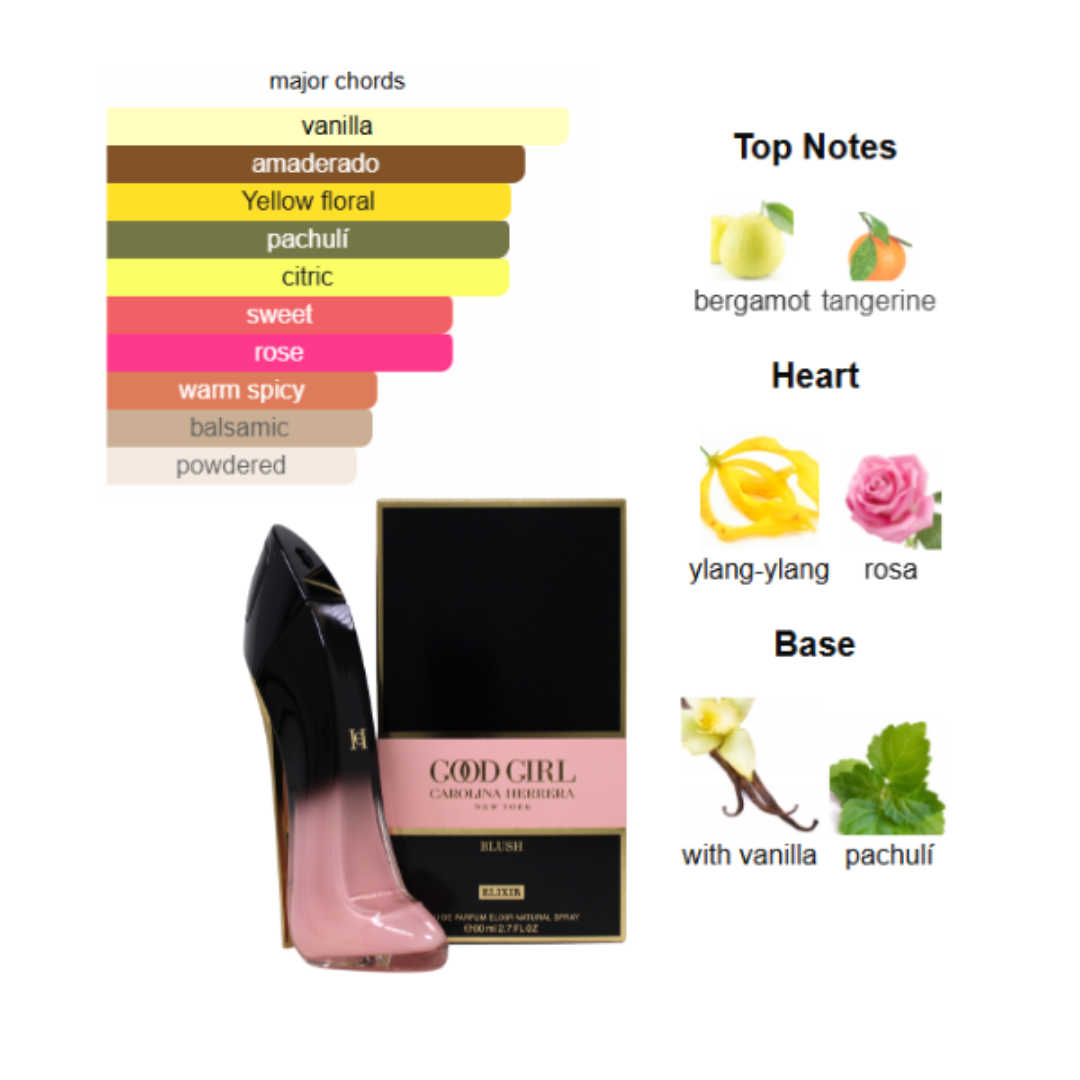 Carolina Herrera Good Girl Blush Elixir 2.7 Oz Women