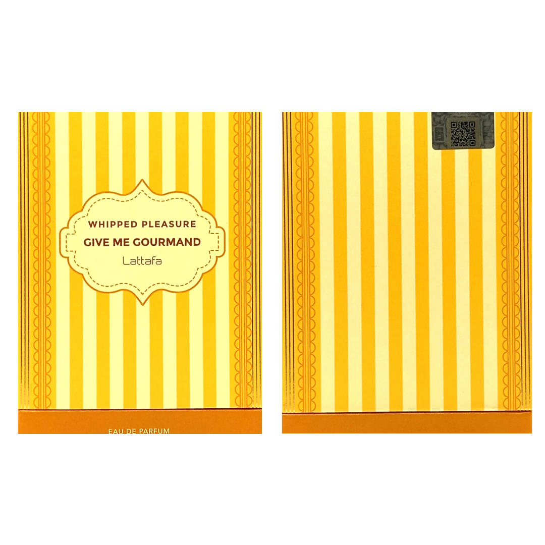 Lattafa Give Me Gourmand Whipped Pleasure 2.5 Oz Edp Unisex