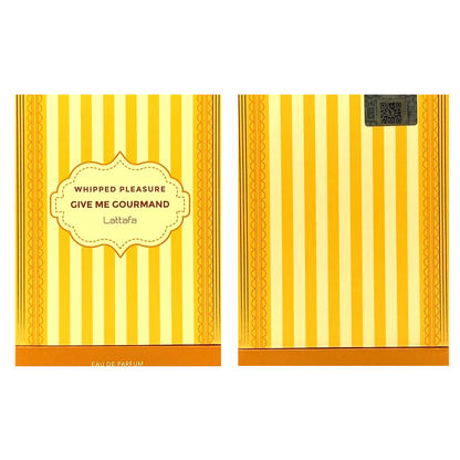 Lattafa Give Me Gourmand Whipped Pleasure 2.5 Oz Edp Unisex