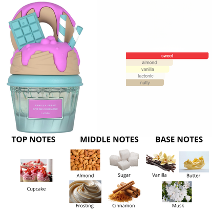 Lattafa Give Me Gourmand Vanilla Freak 2.5 Oz Edp Unisex