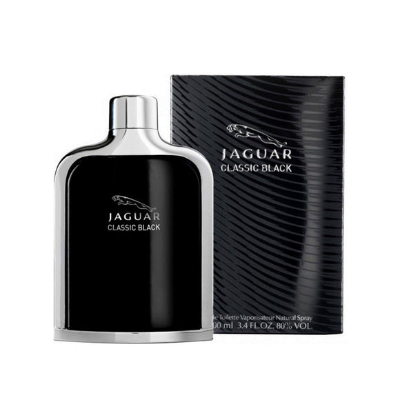 Jaguar Classic Black 3.4 Oz  EDT For Men