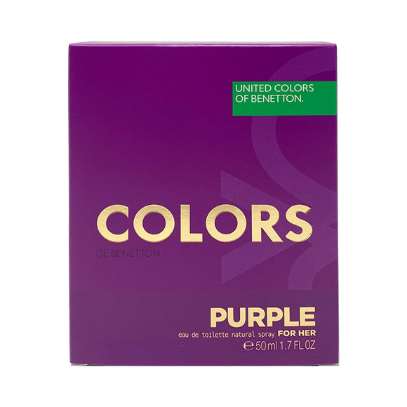 Benetton Colors Purple 1.7 oz EDT for Women