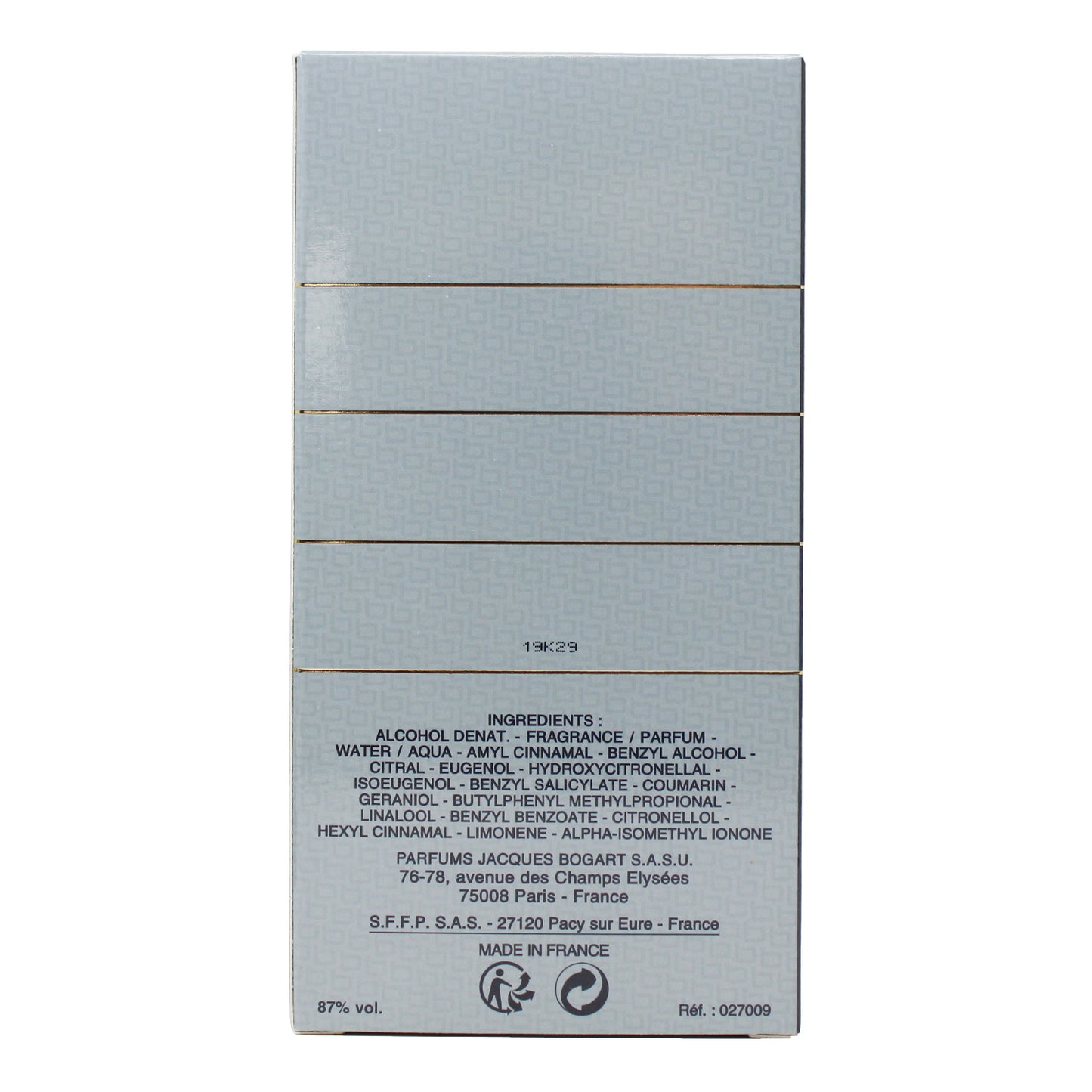 Jacques Bogart One Man Show 3.3 oz EDT for Men