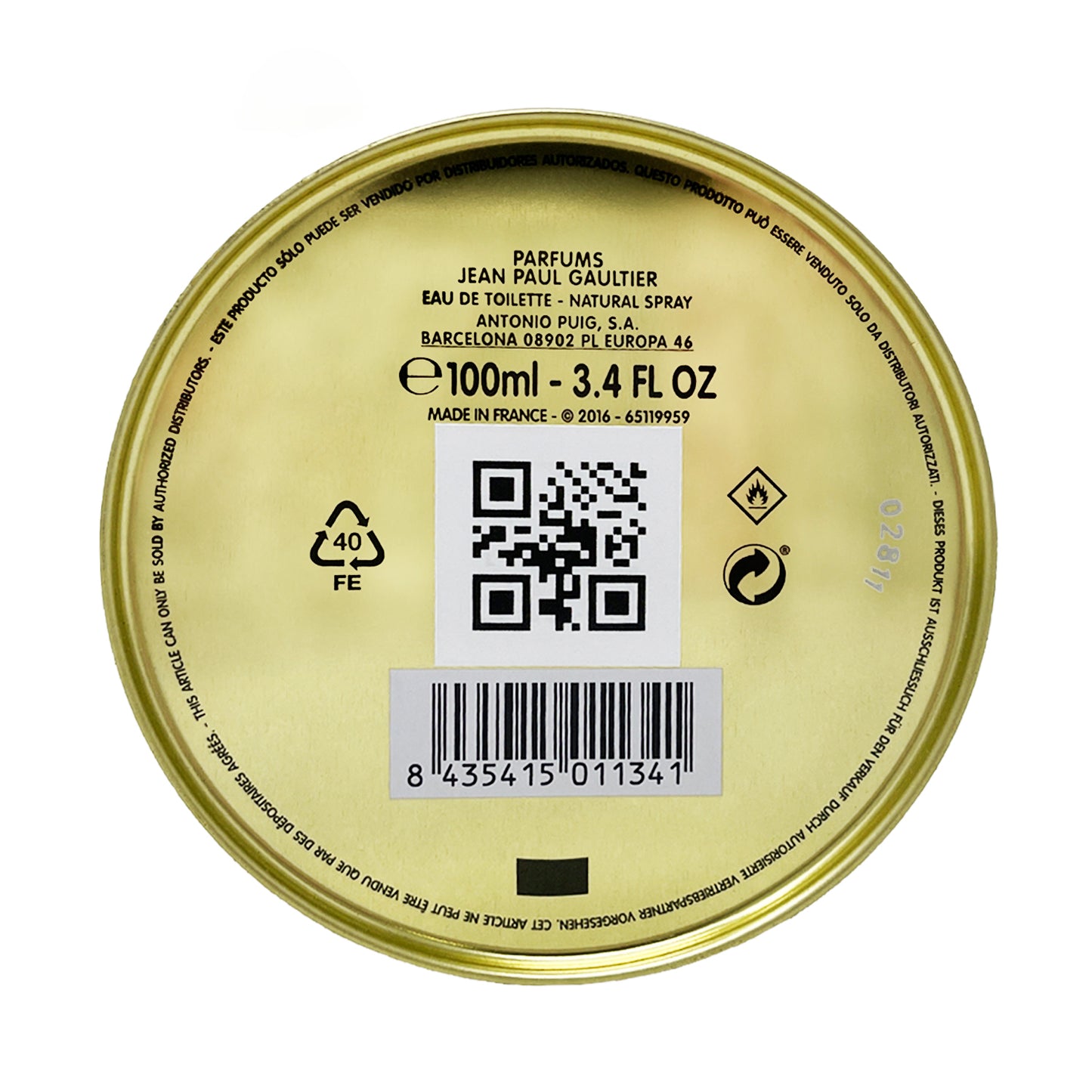 Jean Paul Gaultier 3.4 oz EDT for Women