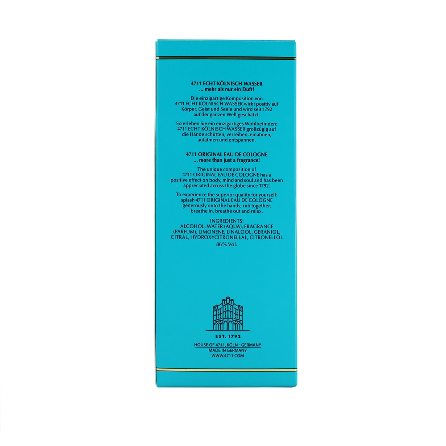 Muelhens 4711 Original 3.0 oz EDC Unisex